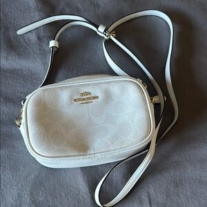 Coach White Crossbody Bag